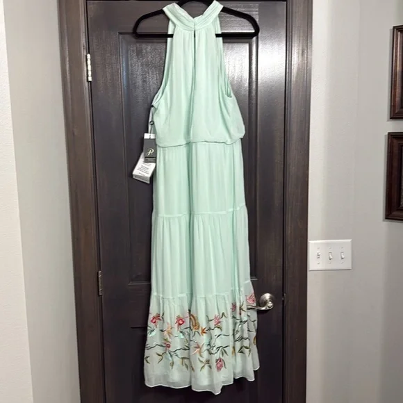 Adrianna Papell NWT Boho Maxi Dress Size‎ 16 - Picture 9 of 12